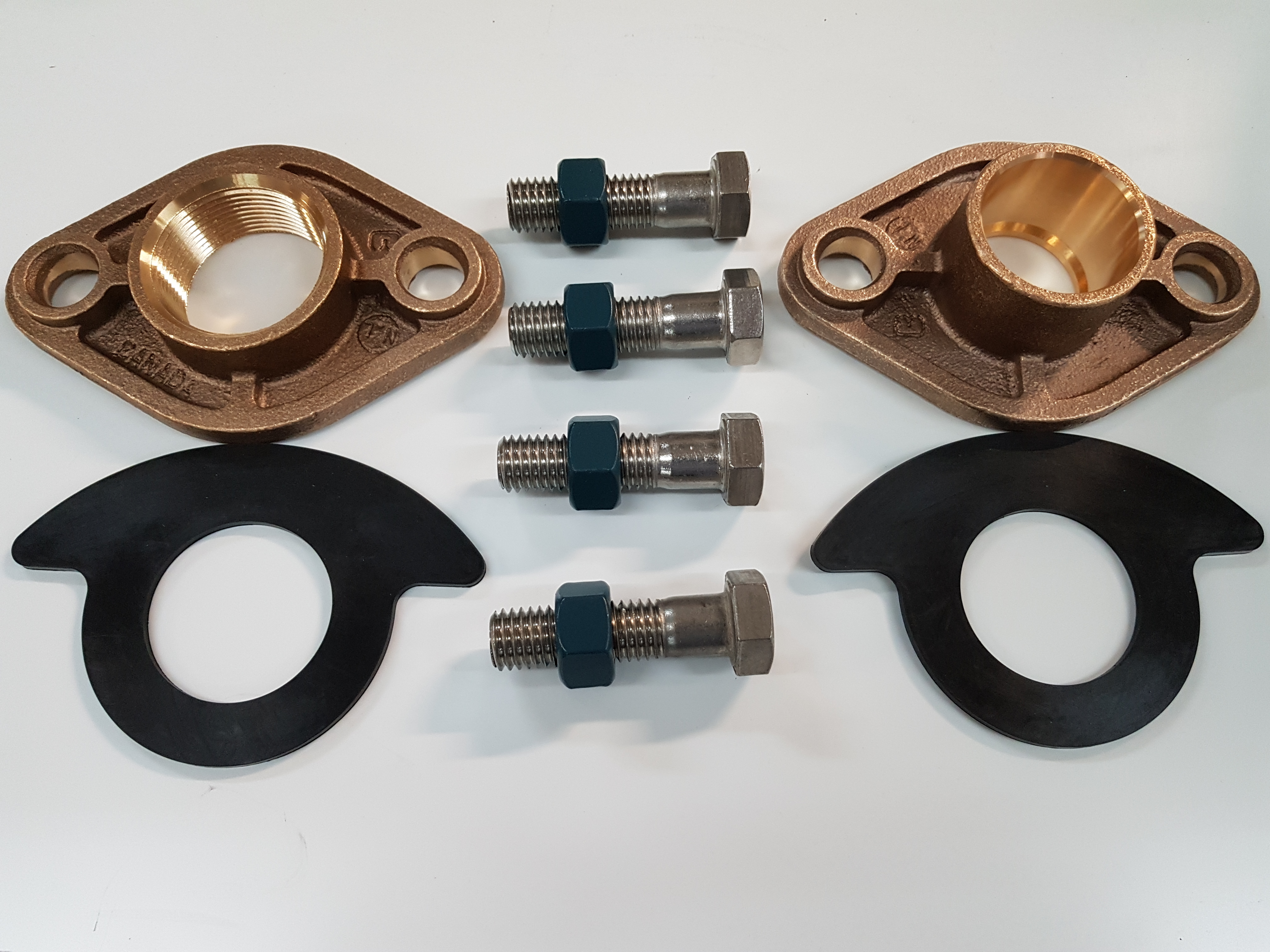 Oval flanges